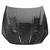 BMW M6 & 6 Series (F06 F12 F13) Forged Carbon Fiber V-style Hood