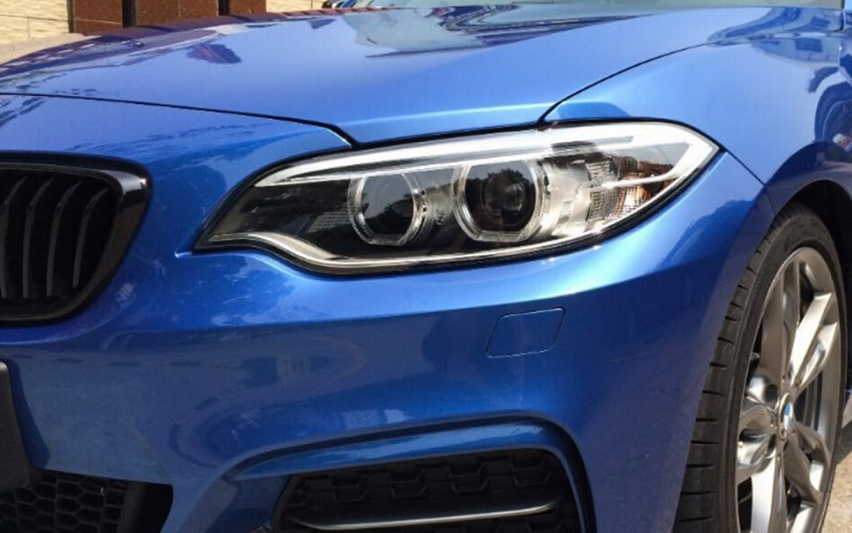 BMW F22 headlights