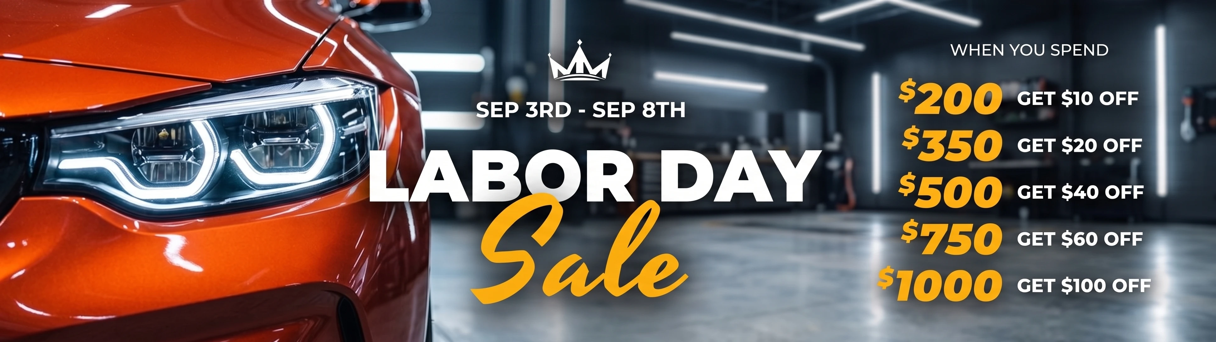 Monaco Motor Sports Labor Day Sale