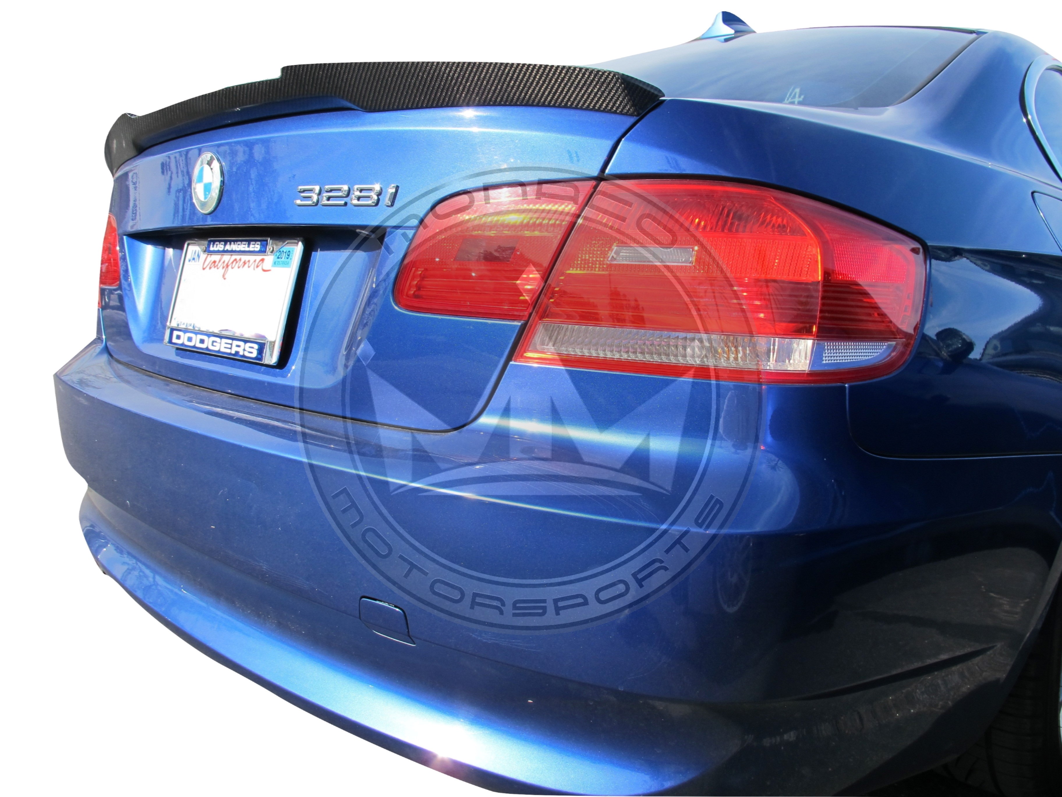 BMW M3/3 Series E92 Carbon Fiber M4 Style Trunk Spoiler