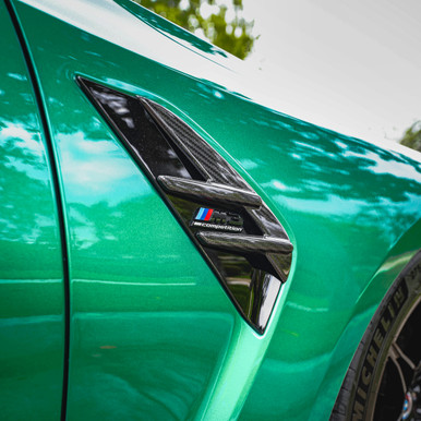 BMW G80/G82/G83 M3 M4 Carbon Fiber Fender Vent Trim Set
