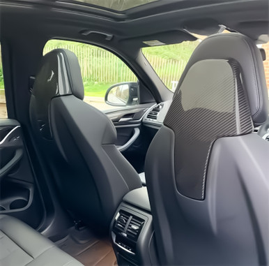 BMW X3M X4M (F97/F98) Carbon Fiber Seat Backing