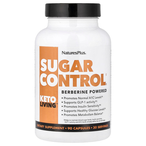 Nature's Plus Keto Living Sugar Control 90 Capsules