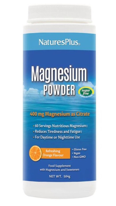 Nature's Plus KalmAssure Magnesium Powder Orange 504g