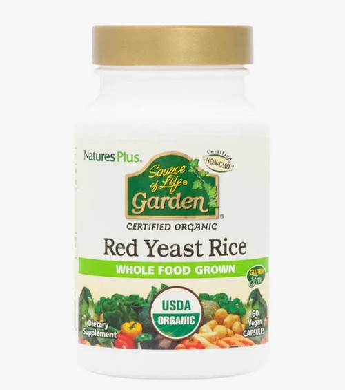 Nature's Plus Source Of Life Garden Red Yeast Rice 60 Capsules