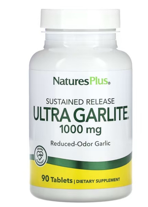 Nature's Plus Ultra Garlite 1000mg 90 Tablets