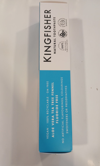 Kingfisher Aloe Vera Tea Tree & Fennel Fluoride-Free Toothpaste 100ml