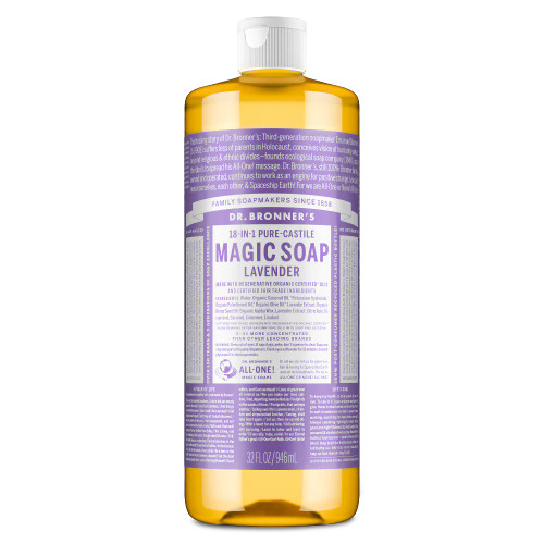 Dr Bronner’s Dr Bronners Hemp Lavendar Pure Castille Soap 946ml