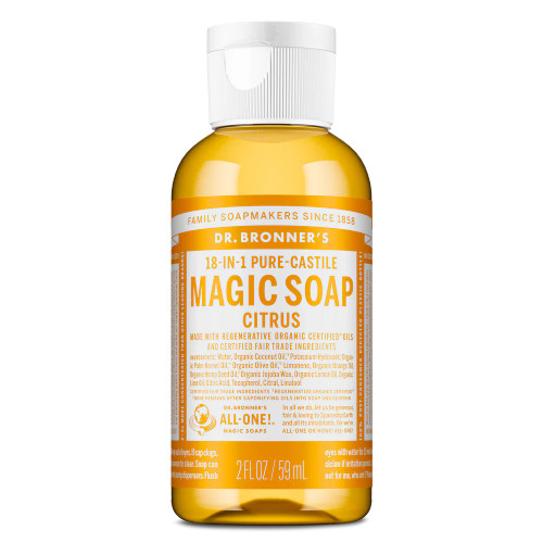 Dr Bronner’s Dr Bronner 18-in-1 Hemp Citrus Orange Pure-Castile Soap