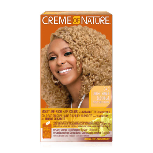 Creme of Nature - Moisture - Rich Hair Colour (Lightest Blonde C43)