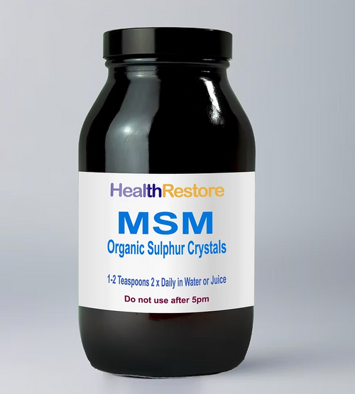 Health Restore Fruit Health Restore MSM Organic Sulphur Crystals 175g