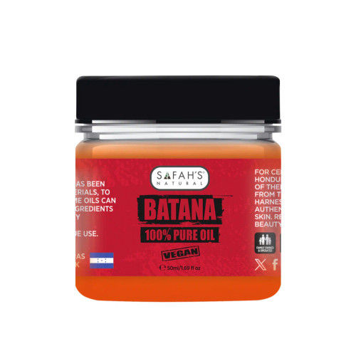 Safah’s Natural 100% Pure Cold - Pressed Batana Oil 50ml Jar