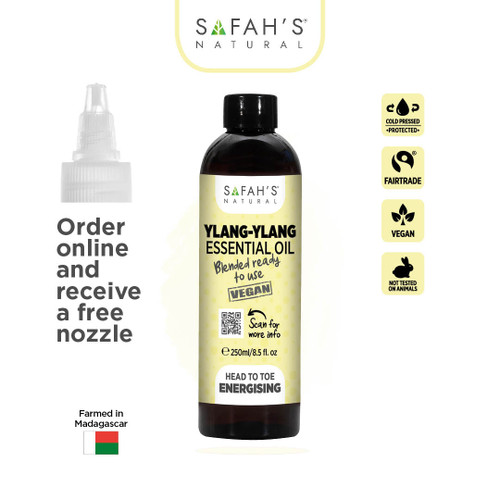 Safah’s Natural Safah’s Blended Ylang Ylang Essential Oil 250ml