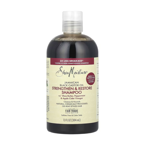 Shea Moisture JBCO Strengthen & Restore Shampoo 13 fl oz/384ml [764302215837]
