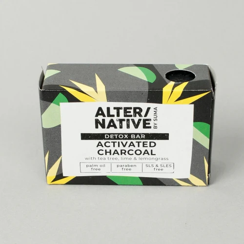 Alter Native Activated Charcoal Detox Bar soap 95g