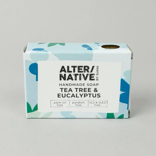 Alter Native Tea Tree & Eucalyptus Boxed soap 95g
