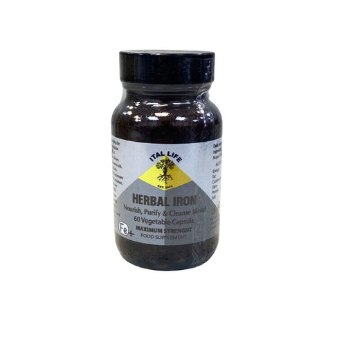 Ital Life Herbal Iron 90 Vegetable Capsules