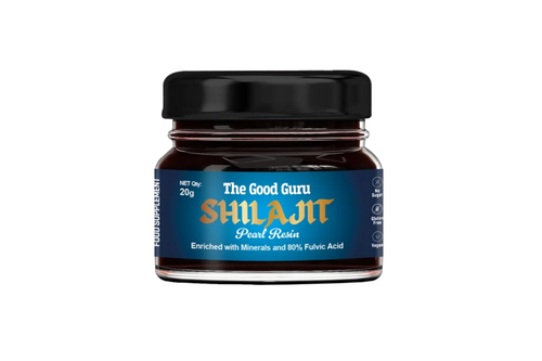 The Good Guru Shilajit Pearl Resin 20g