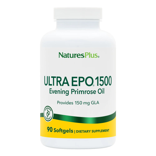 NaturesPlus Evening Primrose Oil 1500, 60 Softgels