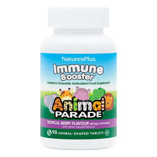 NaturesPlus Animal Parade Kids Immune Booster 90 Chew Tabs