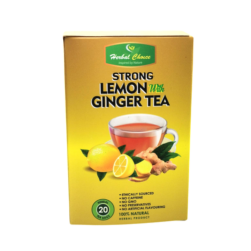 Herbal Choice Strong Lemon with Ginger  20 Teabags