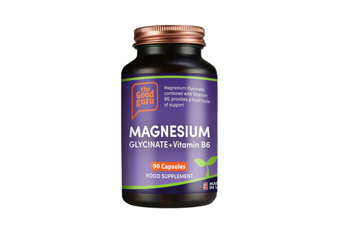 The Good Guru Magnesium Glycinate + Vitamin B6 90 Capsules