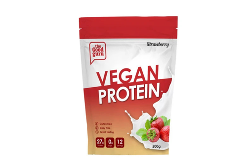 The Good Guru Vegan Protein Powders Strawberry 500g