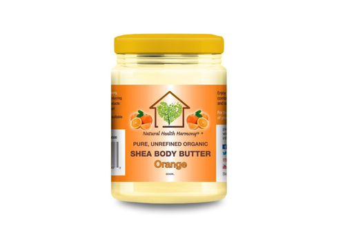 Natural Health Harmony Orange Shea Butter 200ml