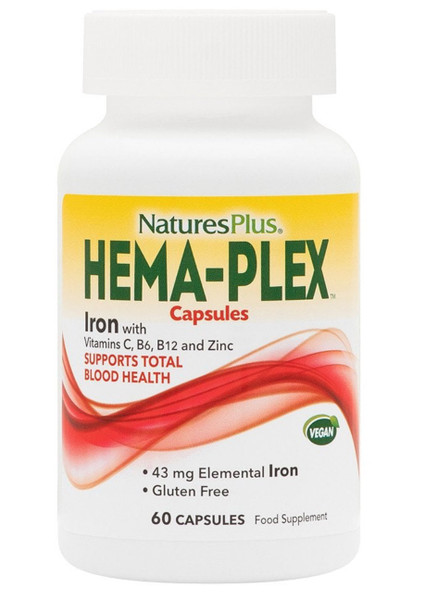 Nature's Plus Hema-Plex Capsules
