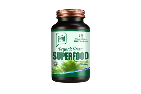 The Good Guru Organic Green Superfood 90 Capsules