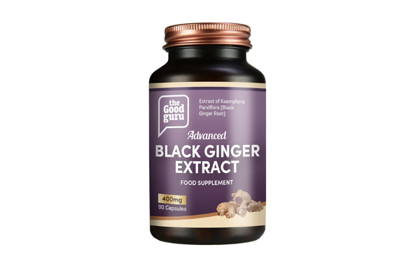 The Good Guru Advanced Black Ginger Extract 400mg 90 capsules