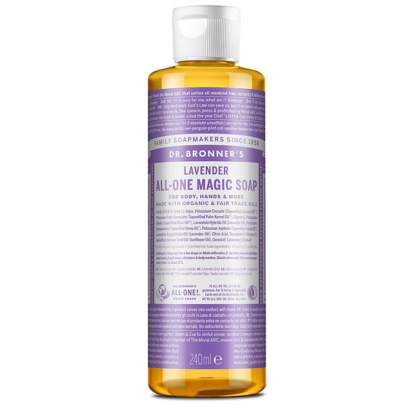 Dr Bronners All- One Magic Soap Lavender 240ml