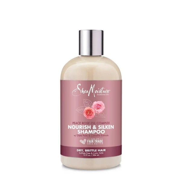 Shea Moisture Peace Rose Oil Complex Nourish & Silken Shampoo