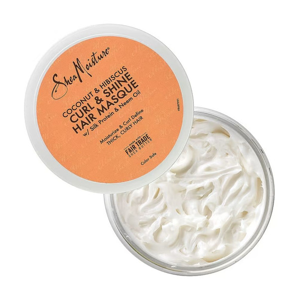 Shea Moisture Coconut & Hibiscus Curl and Shine Hair Masque