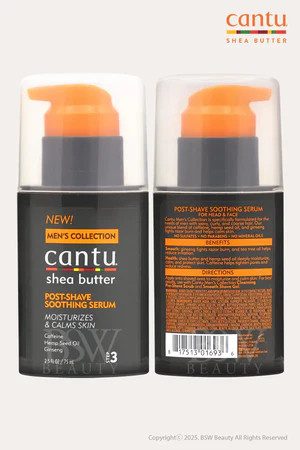 Cantu Post Shave Soothing Serum Mens Collection