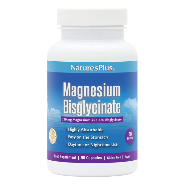 NaturesPlus Magnesium Bisglycinate 90 capsules