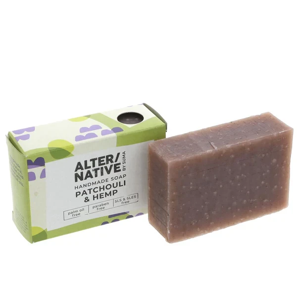 Alter Native Patchouli & Hemp Boxed soap 95g