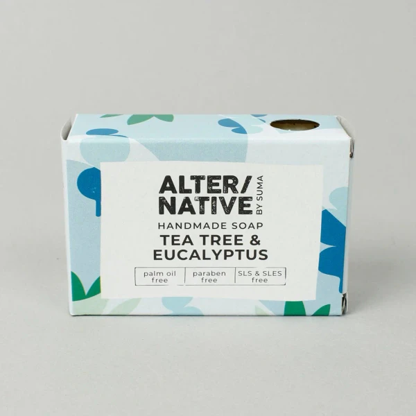 Alter Native Tea Tree & Eucalyptus Boxed soap 95g