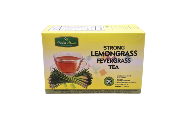 Herbal Choice Strong Lemongrass Fevergrass Tea 20 bags