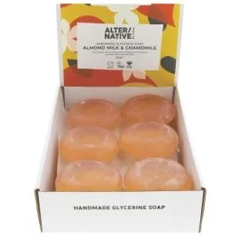 Alter Native Almond & Chamomile Glycerine Loose Round Soap 90g