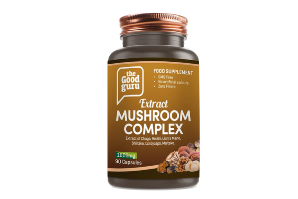 The Good Guru Mushroom Complex 1800mg 90 Capsules