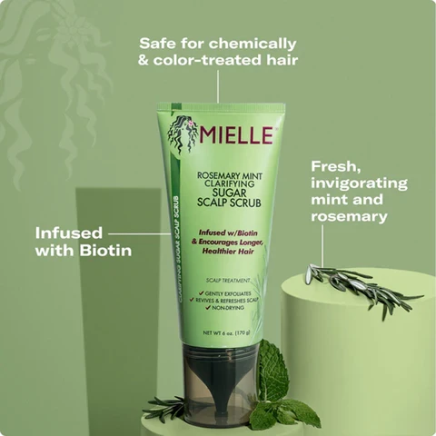 Mielle Rosemary Mint Clarifying Sugar Scap Scrub 170g