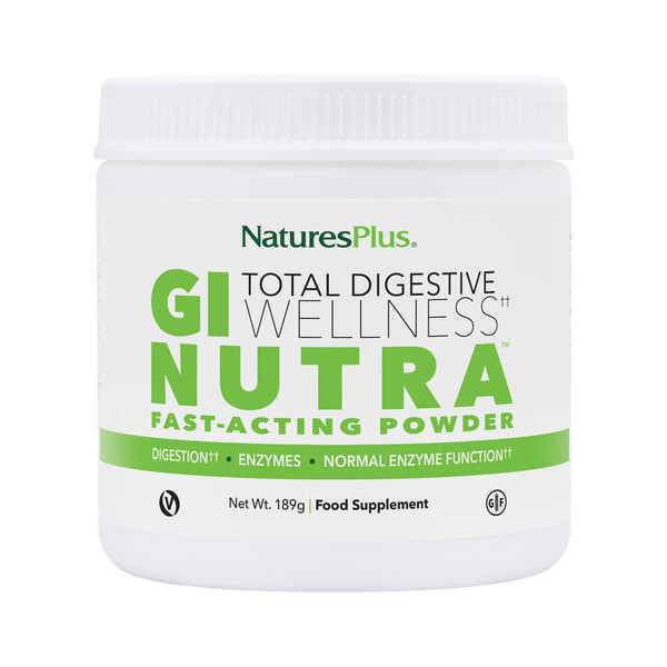 NaturesPlus GI Nutra Total Digestive Wellness 189g powder