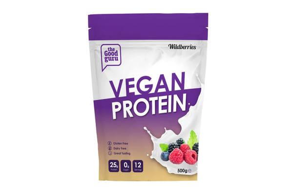 The Good Guru Vegan Protein Powder Wild Berries 500g
