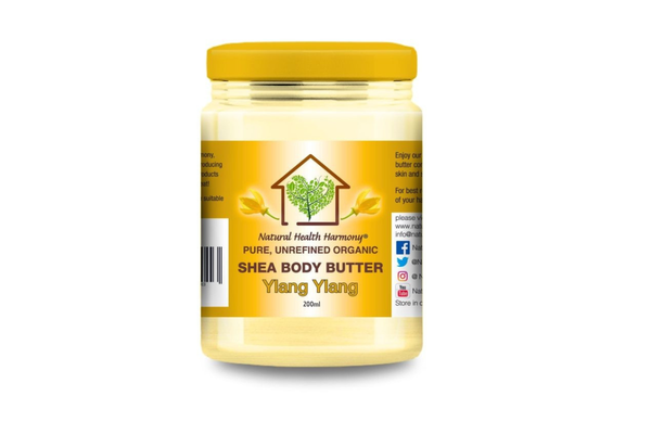 Natural Health Harmony Ylang Ylang Shea Butter 200ml