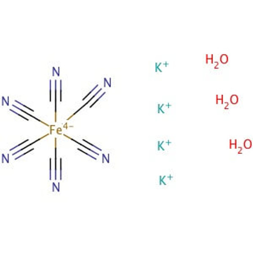 Potassium Ferrocyanide, Trihydrate, Crystal, Reagent, ACS Grade