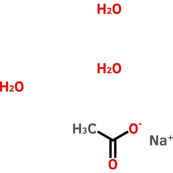 Sodium Acetate, Trihydrate, Crystal, Reagent, ACS Grade
