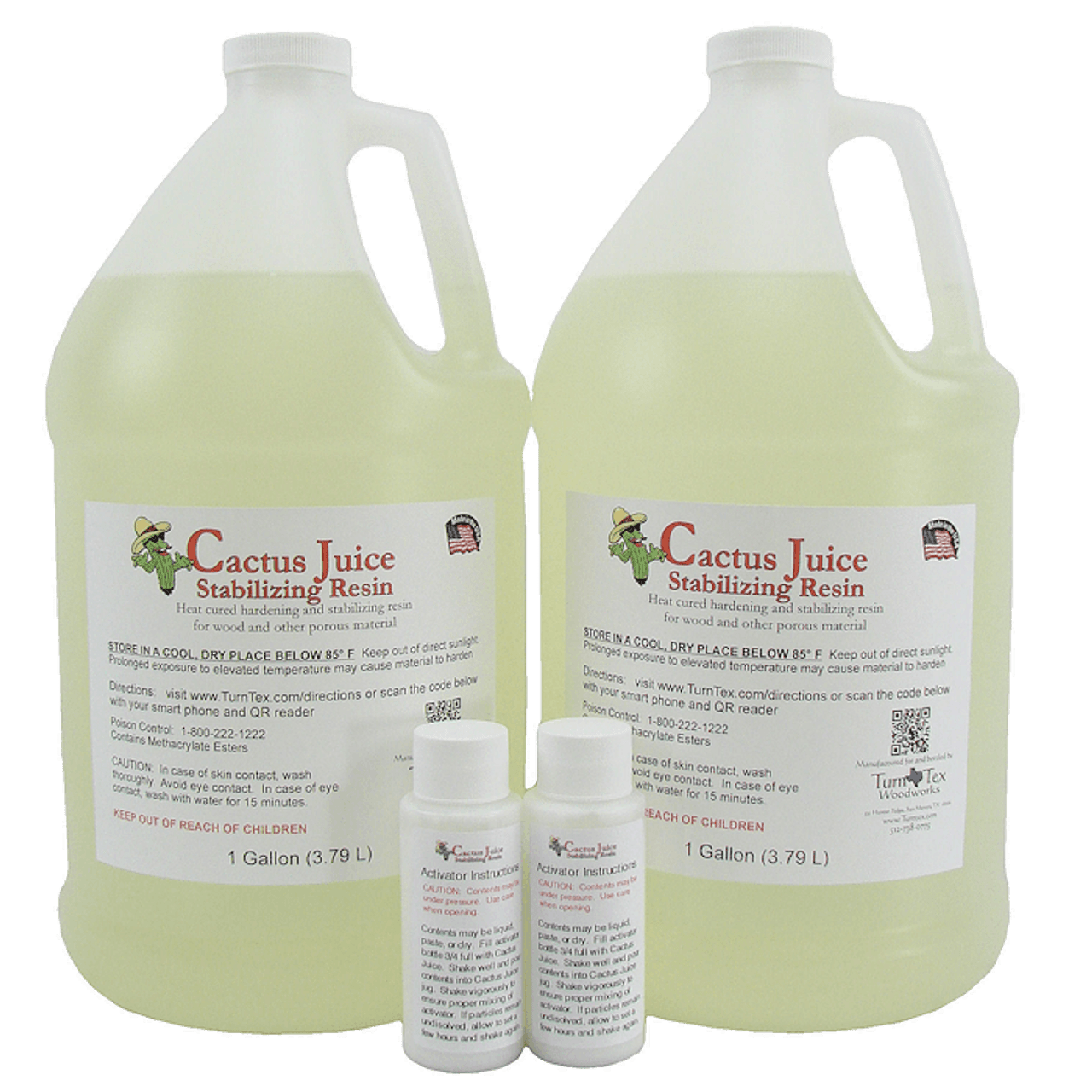 Brisa Ltd - Cactus juice stabilizing resin, one of the most used resins in  the world. Available in a quart, halfgallon and gallon jugs. #brisaltd  #stabilizedwood #stabilized #stabilizedburl #stabilizing #cactusjuice #resin  #madeinusa #