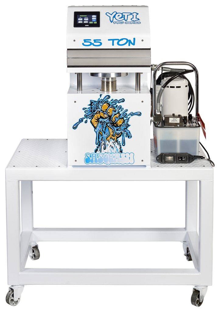 SASQUASH 55 TON - YETI PRO SERIES ROSIN PRESS