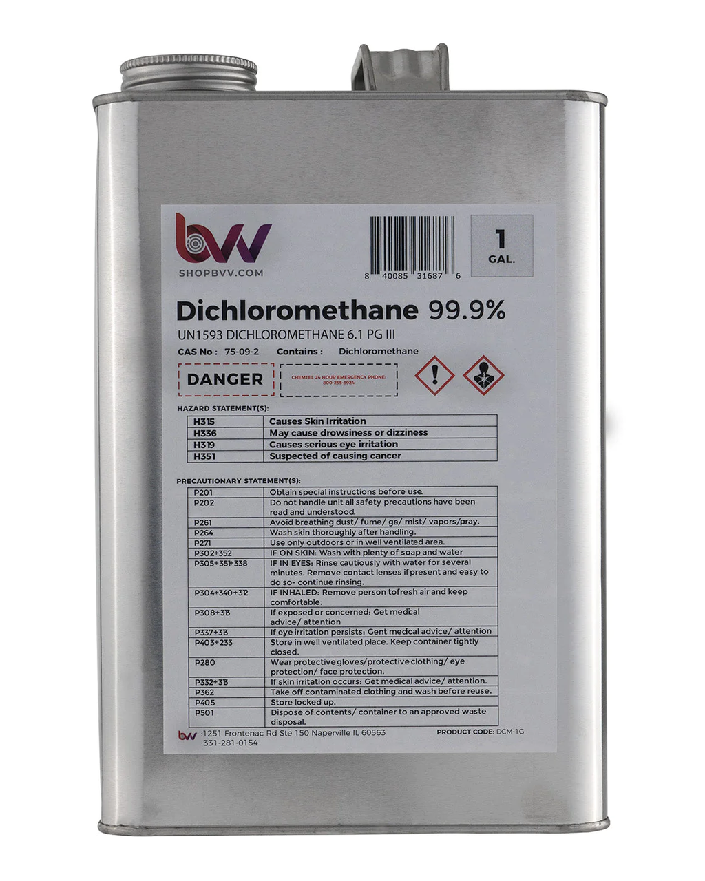 Dichloromethane Lab Grade 99.9% - LeDAB
